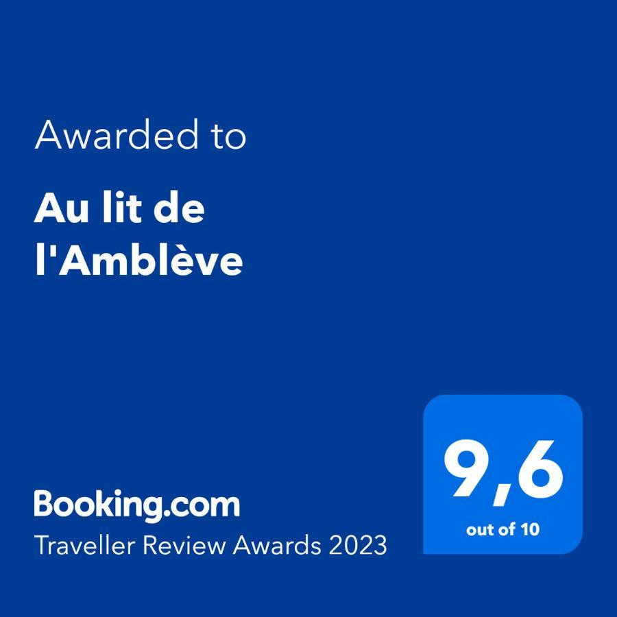 Au Lit De L'Ambleve Leilighet Malmedy Eksteriør bilde